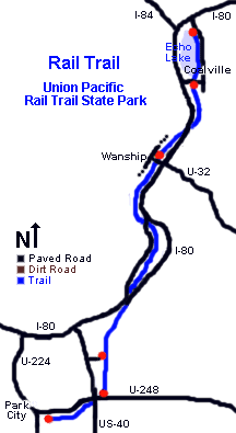 Rail Trail Map
